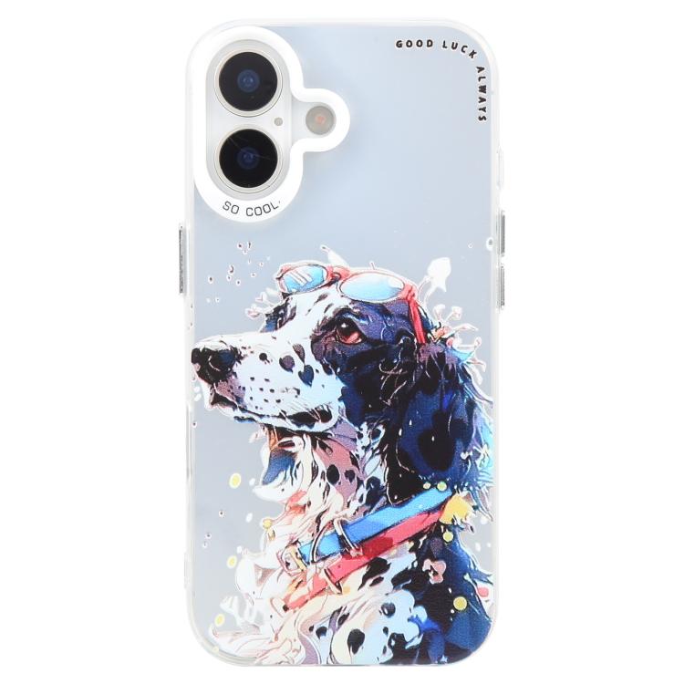 Animal Pattern Oil Painting Series PC + TPU Phone Case, For iPhone Air