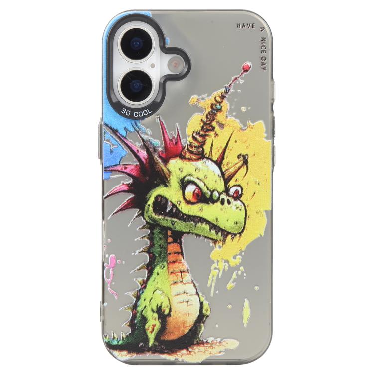 Animal Pattern Oil Painting Series PC + TPU Phone Case, For iPhone Air
