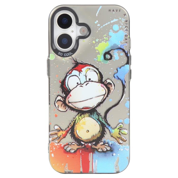 Animal Pattern Oil Painting Series PC + TPU Phone Case, For iPhone Air