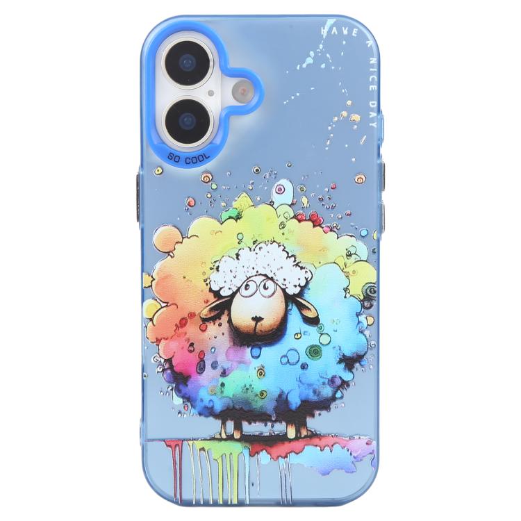 Animal Pattern Oil Painting Series PC + TPU Phone Case, For iPhone Air