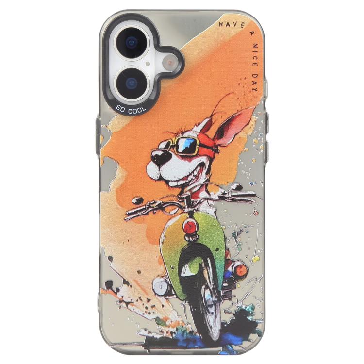 Animal Pattern Oil Painting Series PC + TPU Phone Case, For iPhone Air