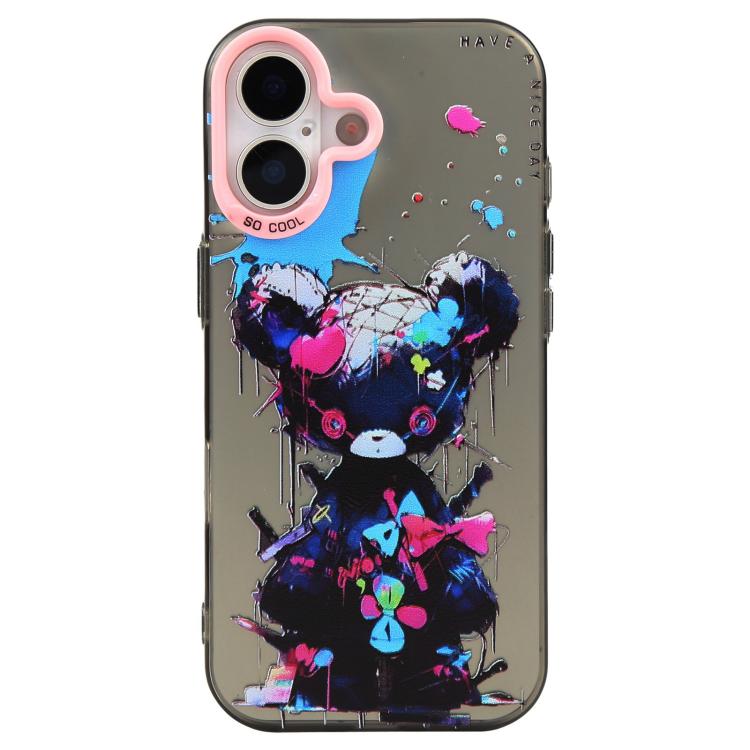 Animal Pattern Oil Painting Series PC + TPU Phone Case, For iPhone Air
