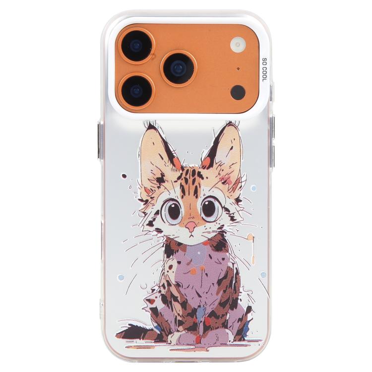 Animal Pattern Oil Painting Series PC + TPU Phone Case, For iPhone 17