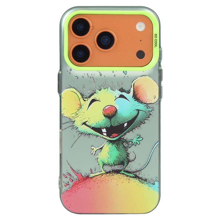 Animal Pattern Oil Painting Series PC + TPU Phone Case, For iPhone 17