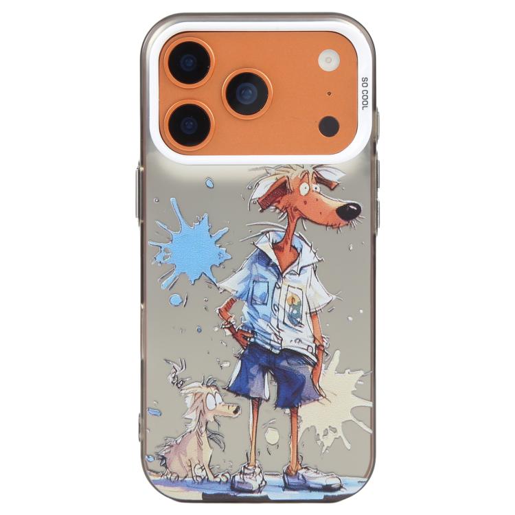Animal Pattern Oil Painting Series PC + TPU Phone Case, For iPhone 17