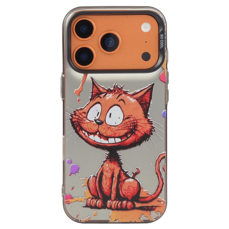 Animal Pattern Oil Painting Series PC + TPU Phone Case, For iPhone 16 Pro
