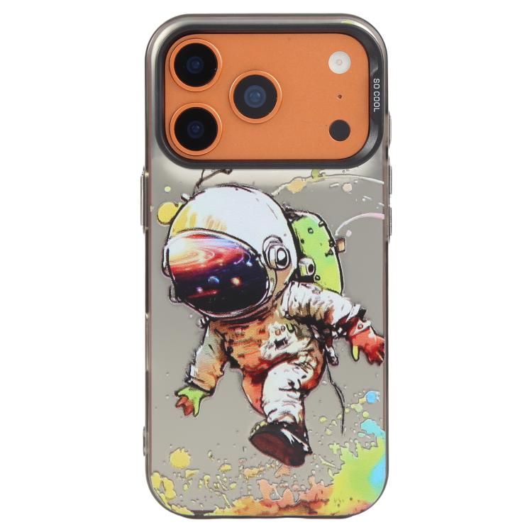 Animal Pattern Oil Painting Series PC + TPU Phone Case, For iPhone 16 Pro