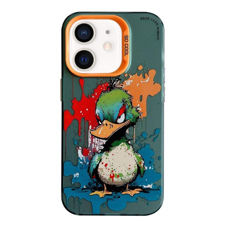 Animal Pattern Oil Painting Series PC + TPU Phone Case