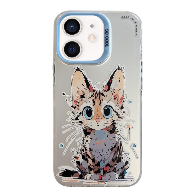 Animal Pattern Oil Painting Series PC + TPU Phone Case