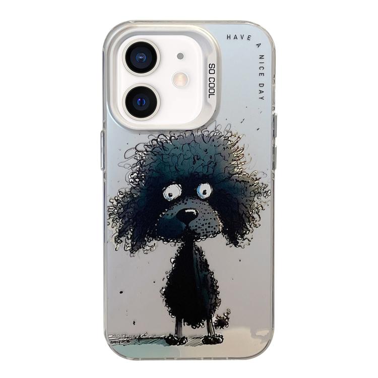 Animal Pattern Oil Painting Series PC + TPU Phone Case