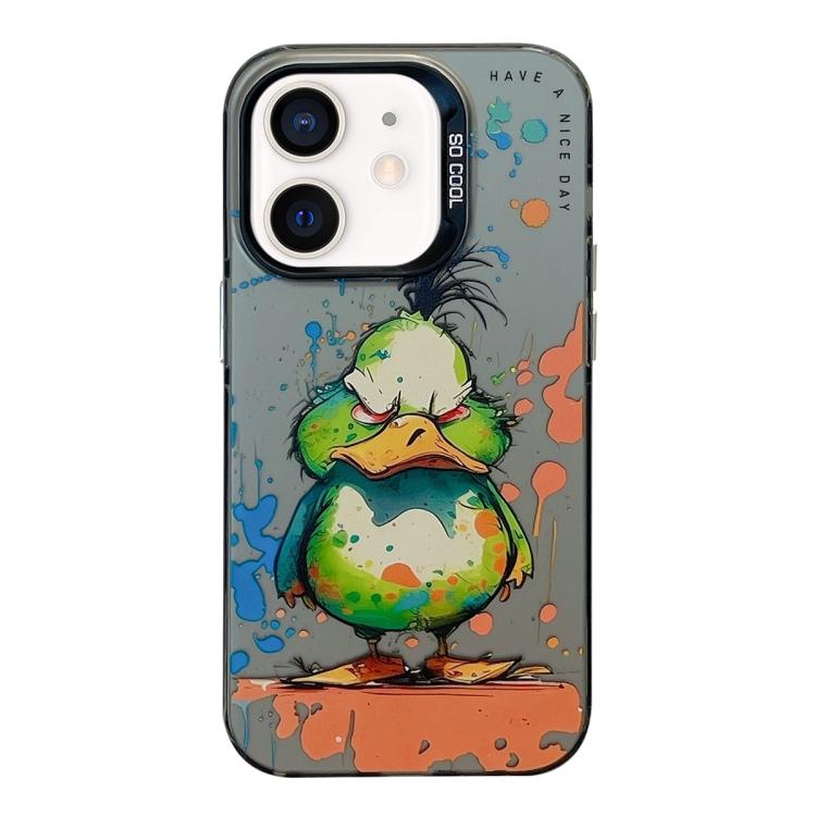 Animal Pattern Oil Painting Series PC + TPU Phone Case