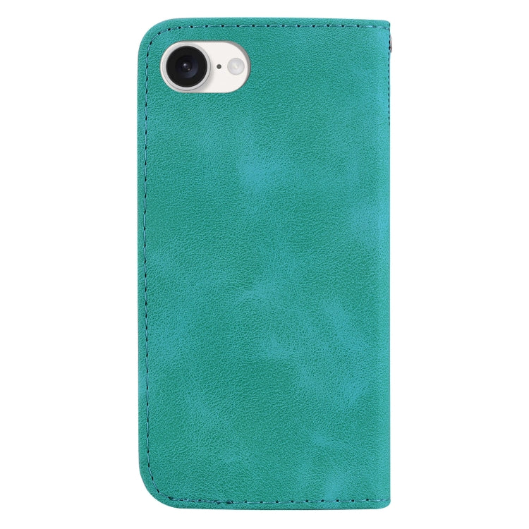 Seven-shaped Embossed Leather Phone Case, For iPhone 17 Pro Max, For iPhone 17 Pro, For iPhone 17, For iPhone 17 Air