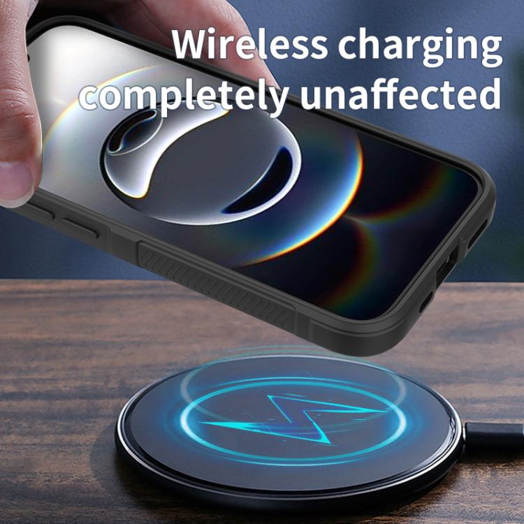 Magic Shield TPU + Flannel Phone Case, For iPhone 16e, For iPhone 16 Pro Max