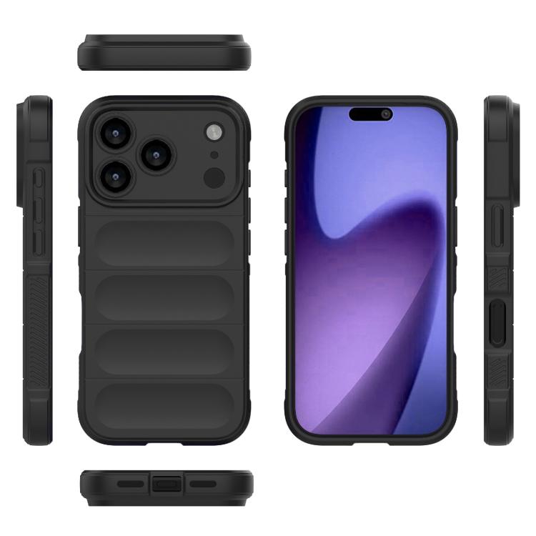 Magic Shield TPU + Flannel Phone Case, For iPhone 17 Pro, For iPhone 17