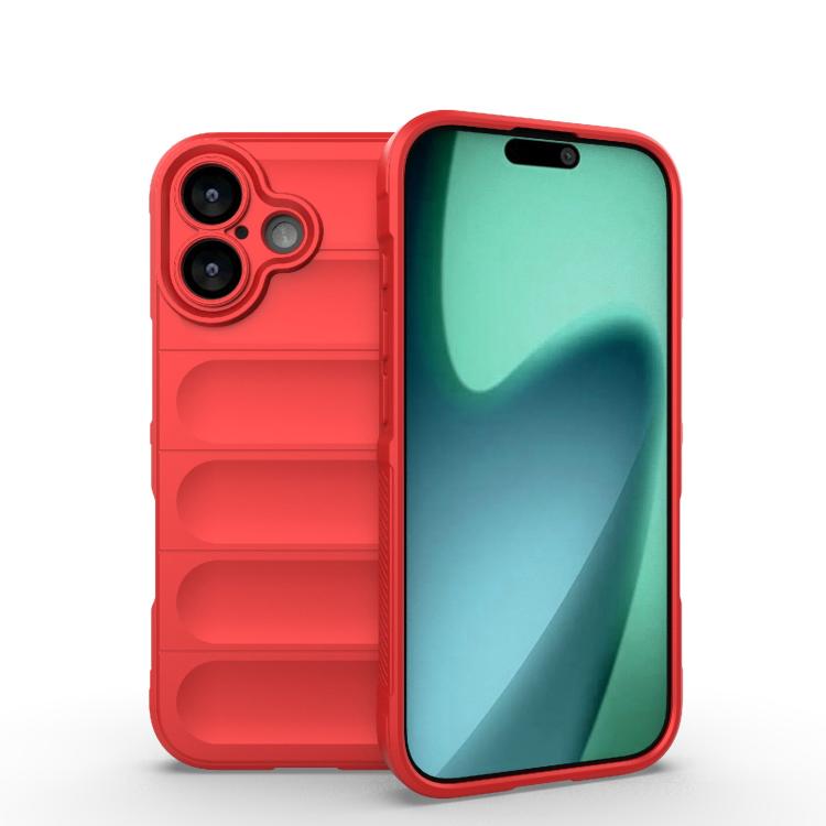 Magic Shield TPU + Flannel Phone Case, For iPhone 17 Pro, For iPhone 17