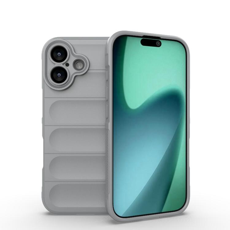 Magic Shield TPU + Flannel Phone Case, For iPhone 17 Pro, For iPhone 17