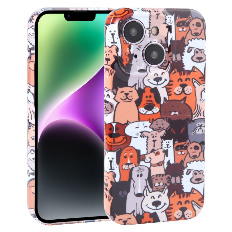Dustproof Net Full Coverage PC Phone Case, For iPhone 14