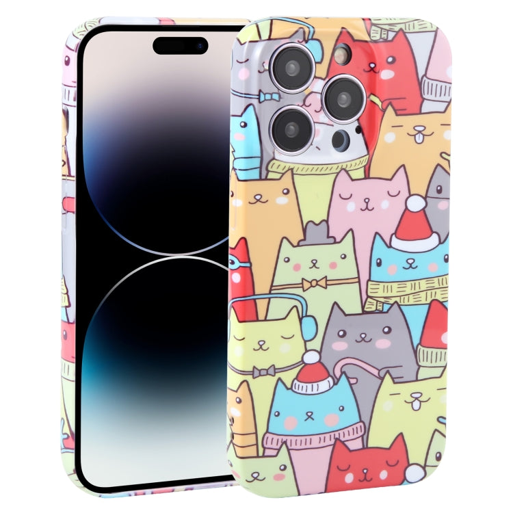 Dustproof Net Full Coverage PC Phone Case, For iPhone 14 Pro