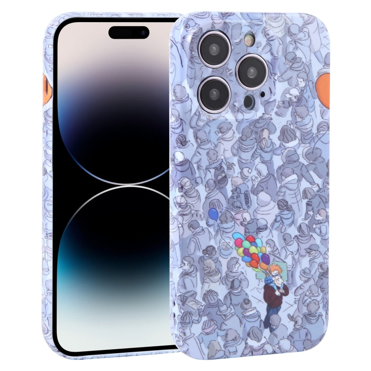 Dustproof Net Full Coverage PC Phone Case, For iPhone 14 Pro