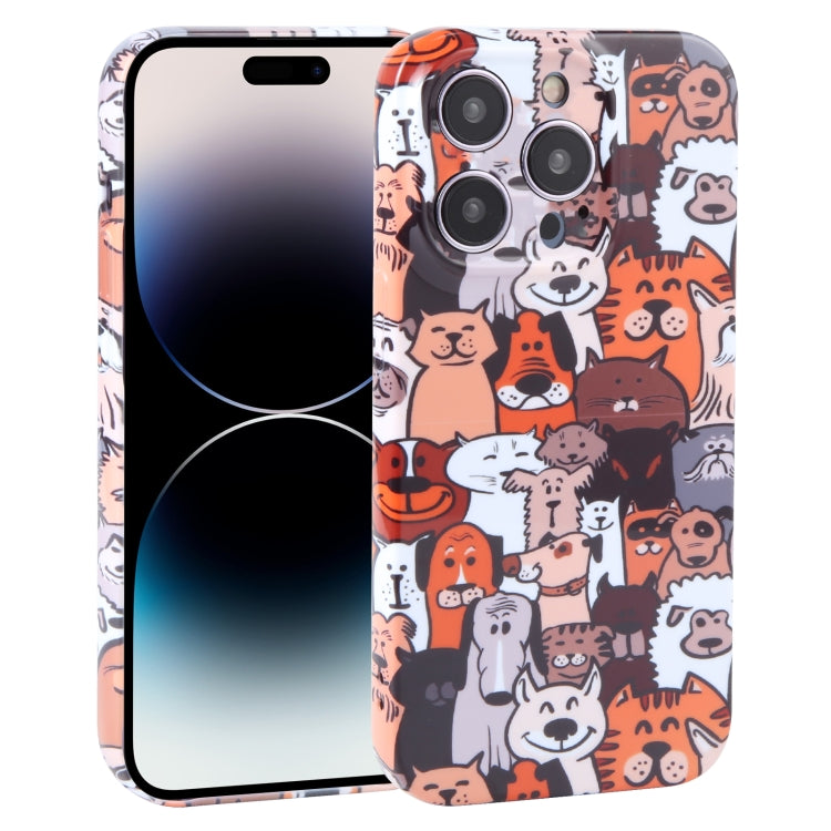 Dustproof Net Full Coverage PC Phone Case, For iPhone 14 Pro Max