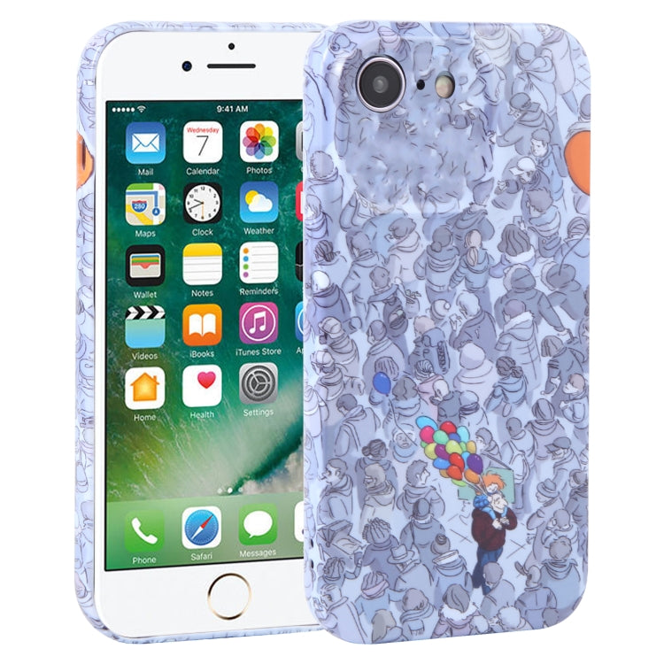 Dustproof Net Full Coverage PC Phone Case, For iPhone SE 2022/SE 2020/8/7
