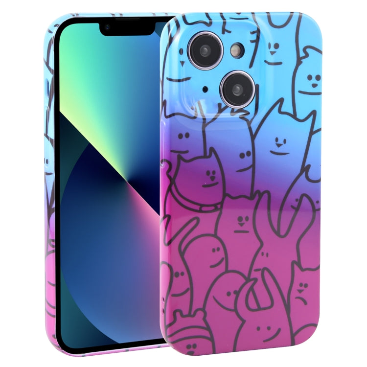 Dustproof Net Full Coverage PC Phone Case, For iPhone 13 mini