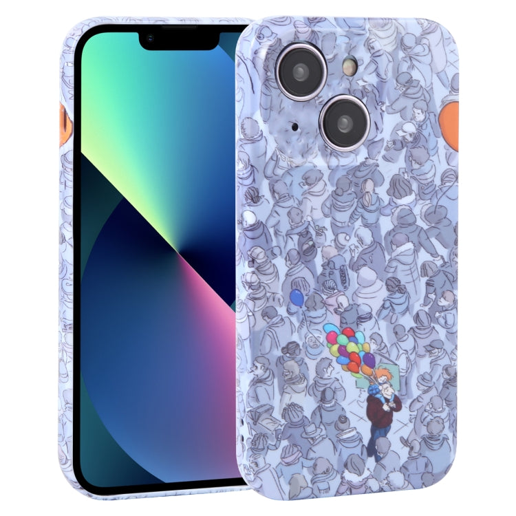 Dustproof Net Full Coverage PC Phone Case, For iPhone 13 mini