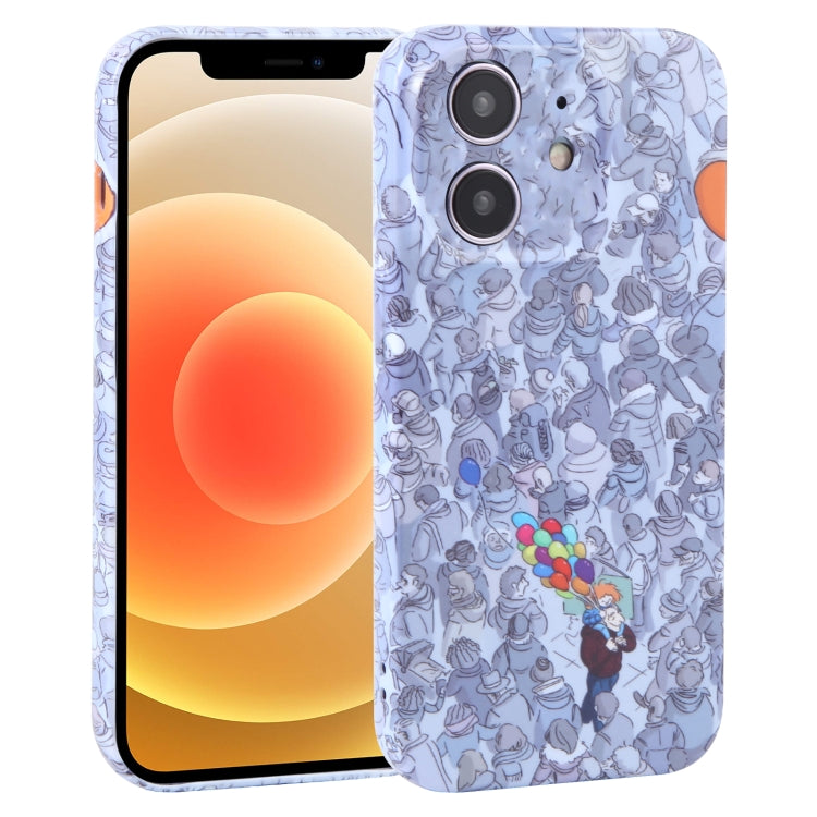Dustproof Net Full Coverage PC Phone Case, For iPhone 12