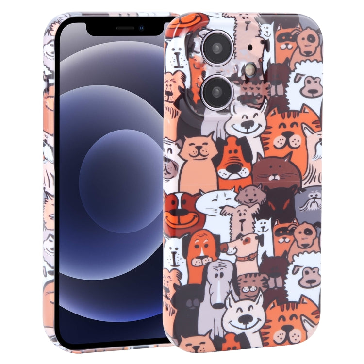 Dustproof Net Full Coverage PC Phone Case, For iPhone 12 mini