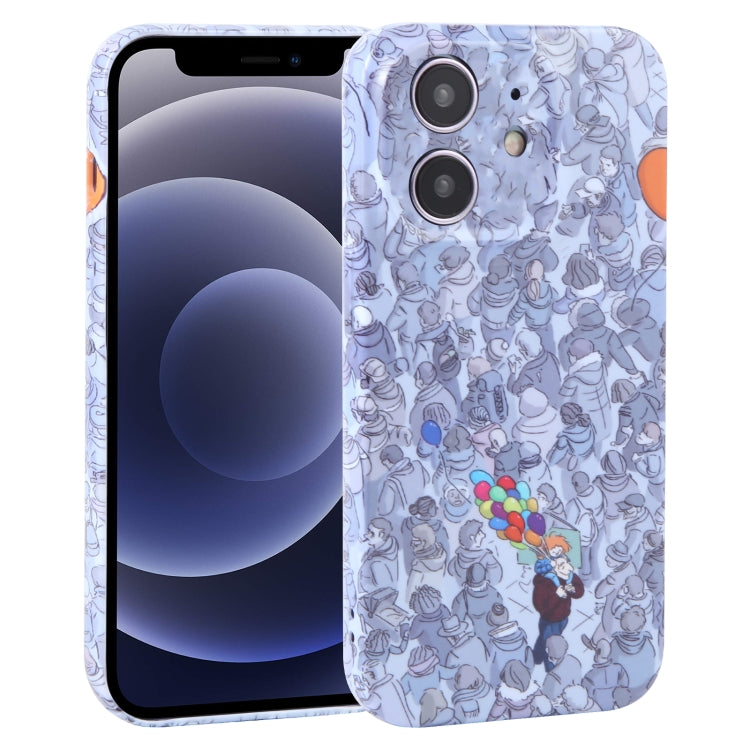 Dustproof Net Full Coverage PC Phone Case, For iPhone 12 mini