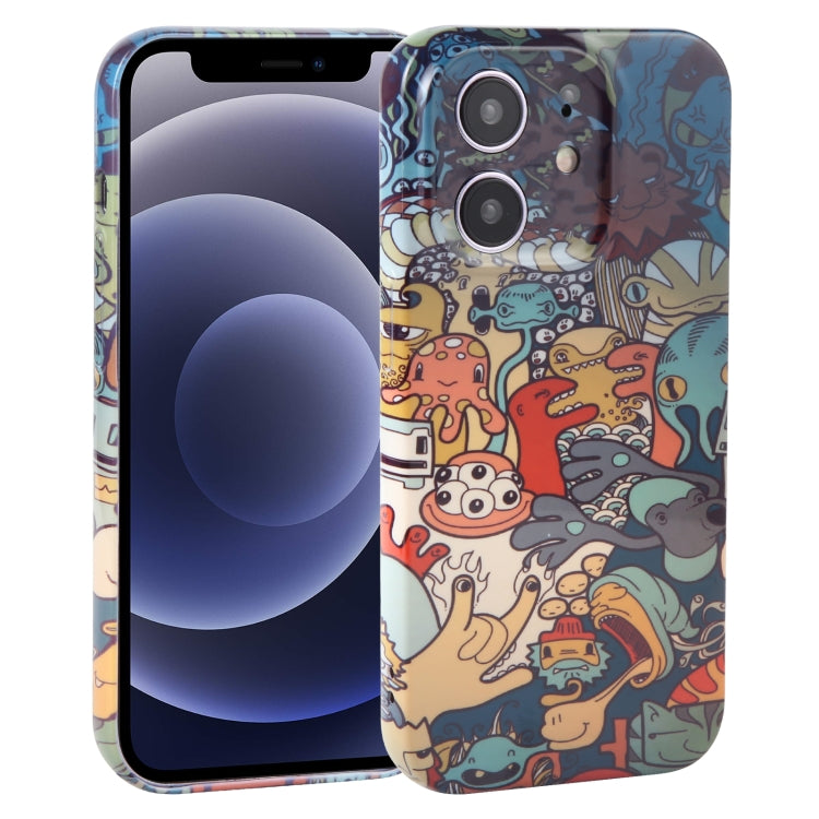 Dustproof Net Full Coverage PC Phone Case, For iPhone 12 mini