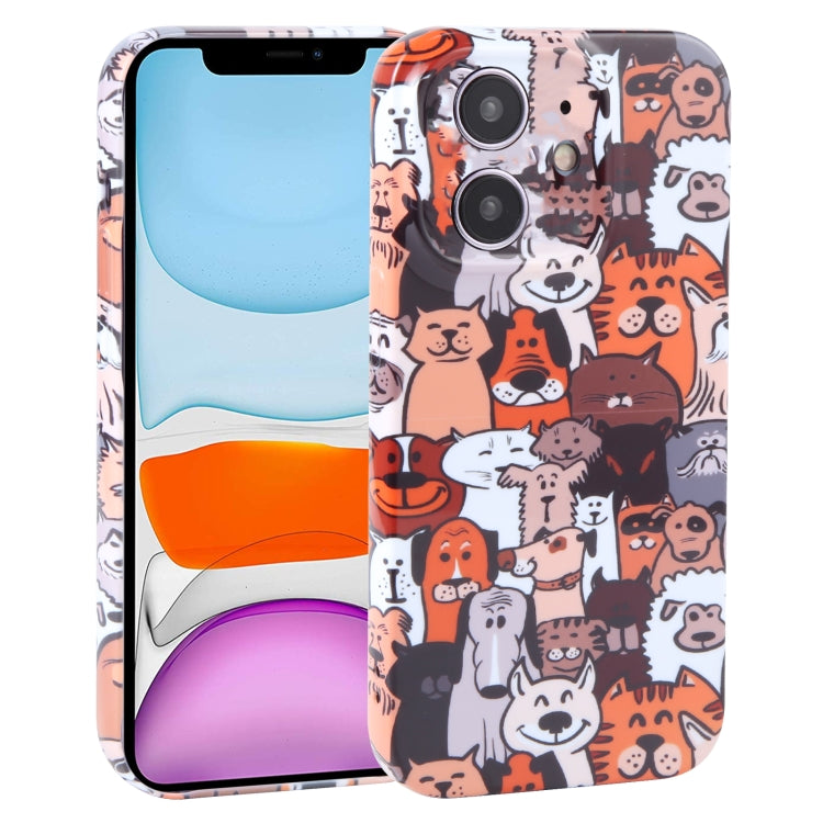 Dustproof Net Full Coverage PC Phone Case, For iPhone 11