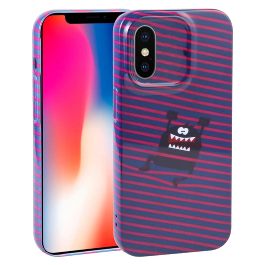 Dustproof Net Full Coverage PC Phone Case, For iPhone X / XS