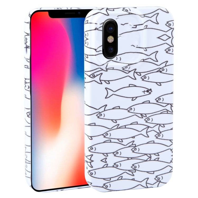 Dustproof Net Full Coverage PC Phone Case, For iPhone X / XS