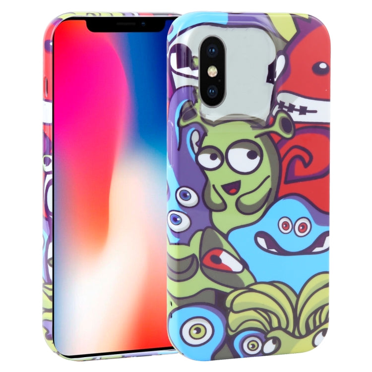 Dustproof Net Full Coverage PC Phone Case, For iPhone X / XS