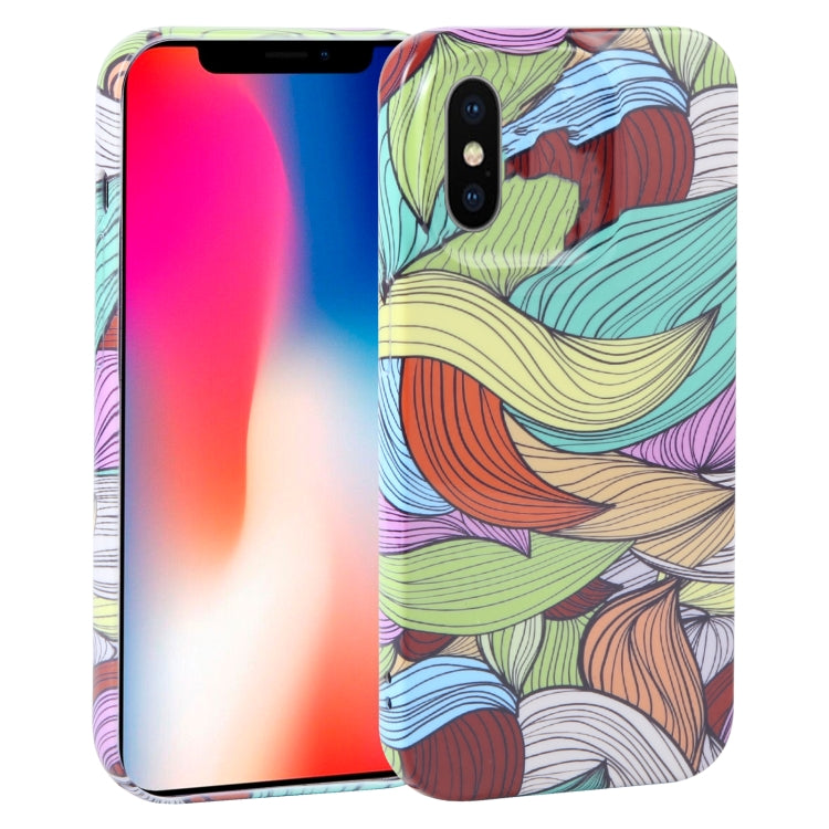 Dustproof Net Full Coverage PC Phone Case, For iPhone X / XS
