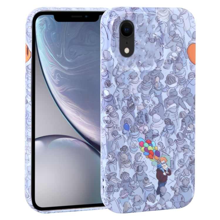 Dustproof Net Full Coverage PC Phone Case, For iPhone XR