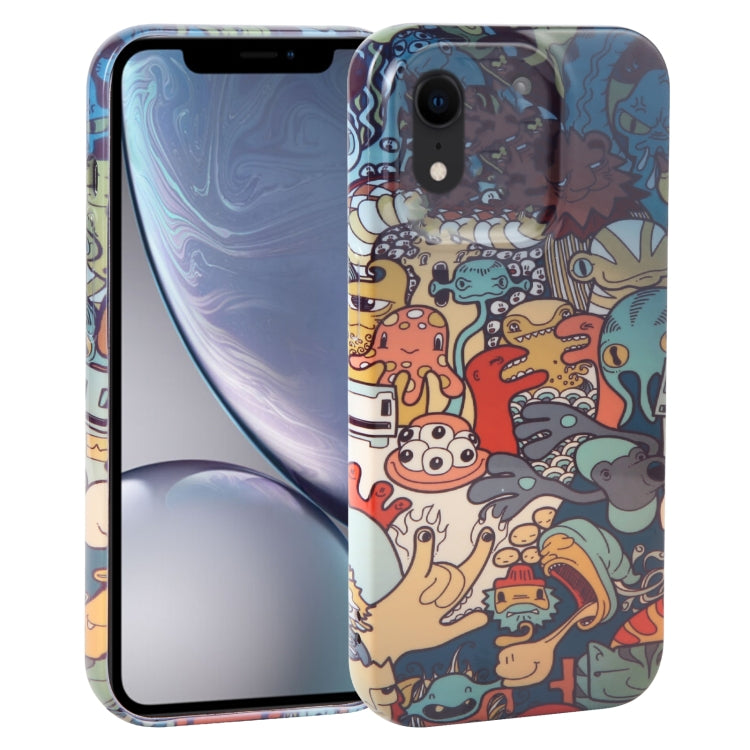 Dustproof Net Full Coverage PC Phone Case, For iPhone XR