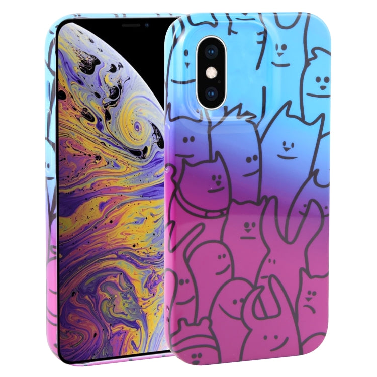 Dustproof Net Full Coverage PC Phone Case, For iPhone XS Max