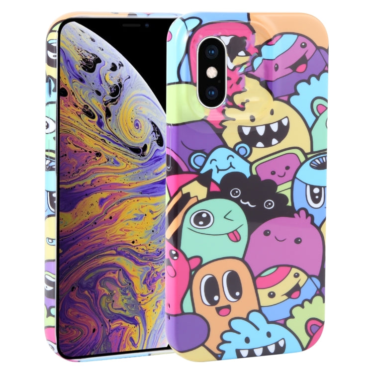 Dustproof Net Full Coverage PC Phone Case, For iPhone XS Max