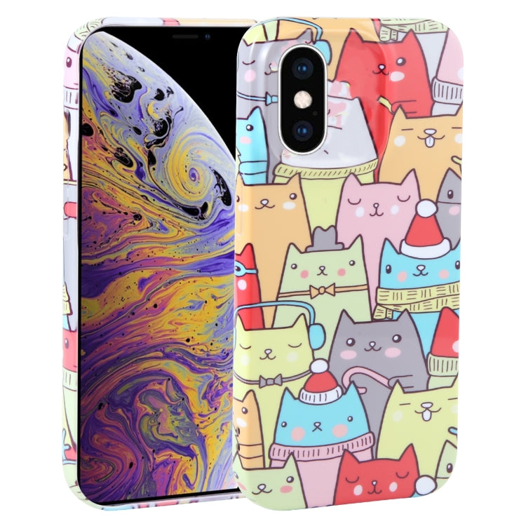 Dustproof Net Full Coverage PC Phone Case, For iPhone XS Max