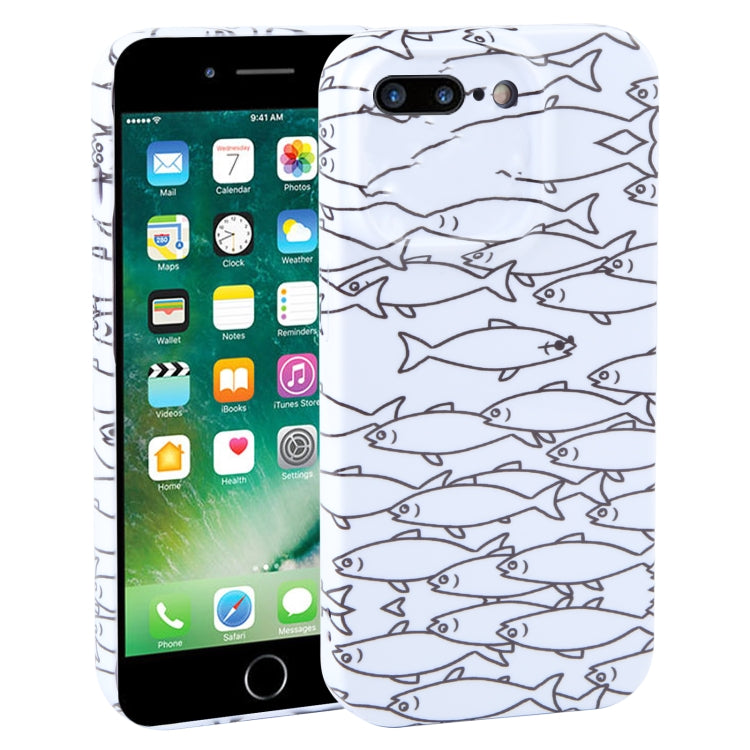 Dustproof Net Full Coverage PC Phone Case, For iPhone 8 Plus / 7 Plus