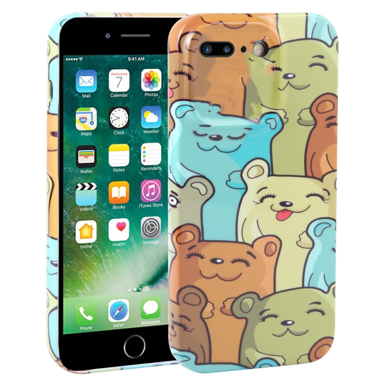 Dustproof Net Full Coverage PC Phone Case, For iPhone 8 Plus / 7 Plus
