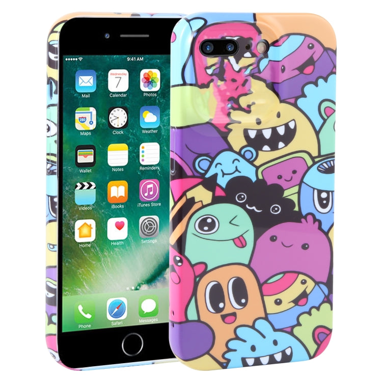 Dustproof Net Full Coverage PC Phone Case, For iPhone 8 Plus / 7 Plus