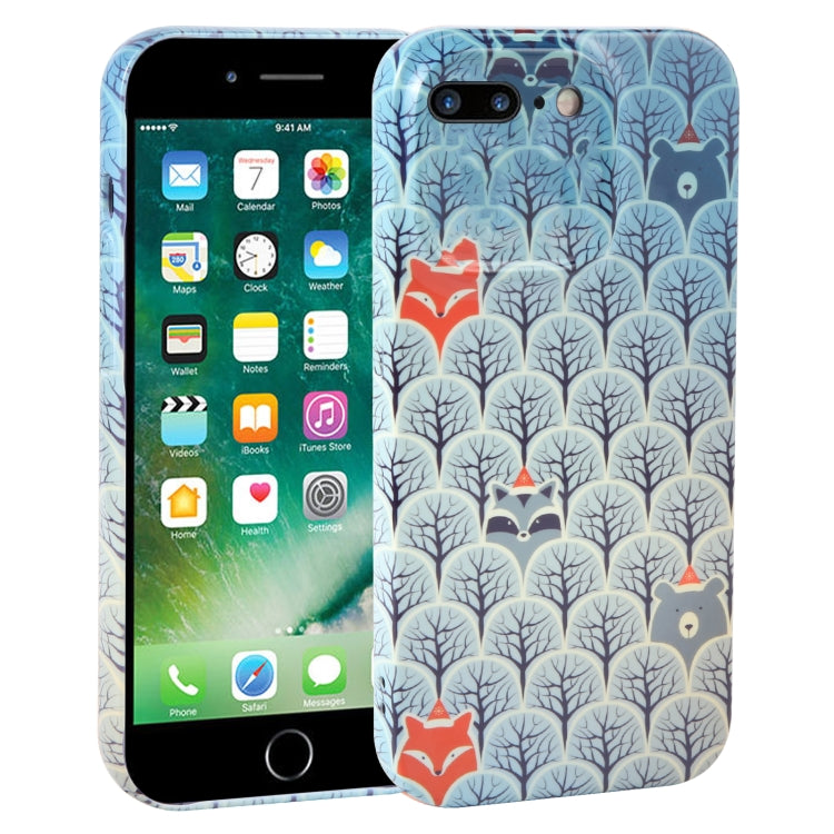 Dustproof Net Full Coverage PC Phone Case, For iPhone 8 Plus / 7 Plus