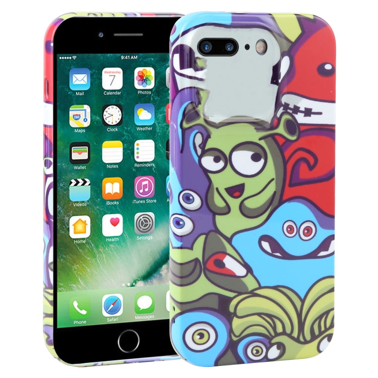Dustproof Net Full Coverage PC Phone Case, For iPhone 8 Plus / 7 Plus