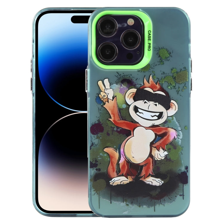 Animal Pattern PC Phone Case, For iPhone 14, For iPhone 15 Pro Max, For iPhone 14 Pro