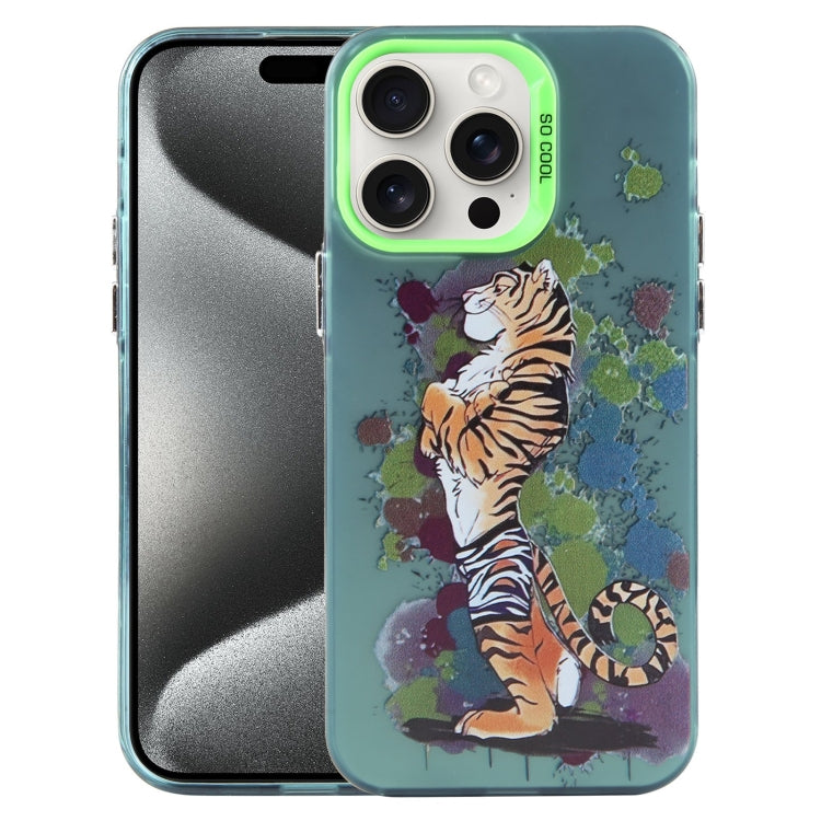 Animal Pattern PC Phone Case, For iPhone 14, For iPhone 15 Pro Max, For iPhone 14 Pro