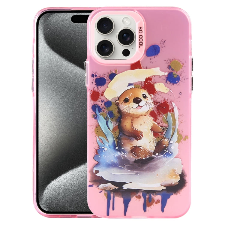 Animal Pattern PC Phone Case, For iPhone 15 Pro, For iPhone 14 Pro Max, For iPhone 15 Plus
