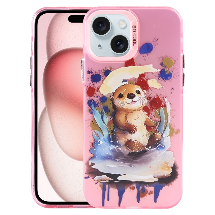 Animal Pattern PC Phone Case, For iPhone 15 Pro, For iPhone 14 Pro Max, For iPhone 15 Plus